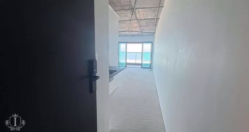 Studio novo 35m² vista mar na orla de armação - próximo ao centro de convenções