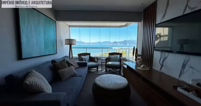 Cobertura mobiliada com vista para o mar no indaiá!
