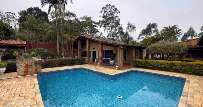 Chácara em mairiporã com 3 dormitórios à venda, 1270 m² por r$ 1.620.000 - rio abaixo - mairiporã/sp