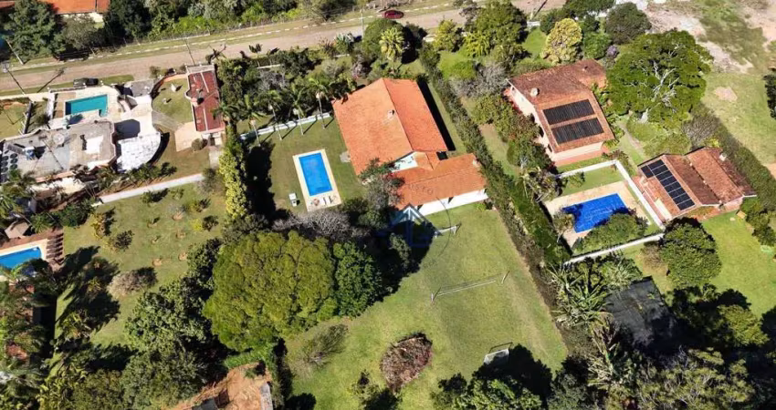 Chácara com 4 dormitórios à venda, 4000 m² por r$ 1.600.000 - jardim santo antônio - atibaia/sp