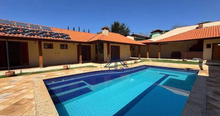 Casa com 4 dormitórios à venda, 350 m² por r$ 1.990.000 - parque res shambala - atibaia/sp