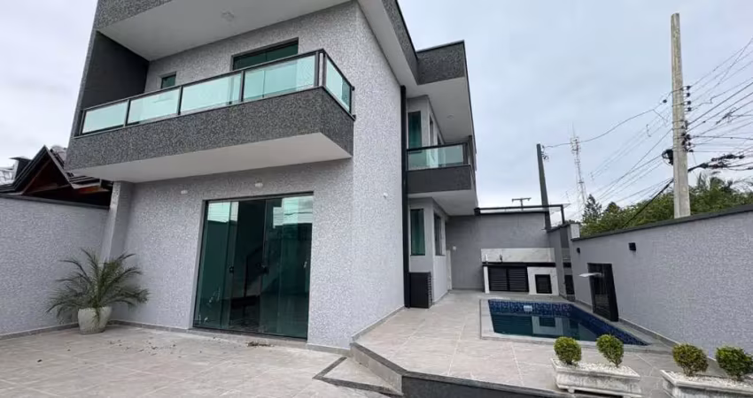 Casa para venda em peruíbe, ribamar, 2 dormitórios, 1 suíte, 1 banheiro, 3 vagas
