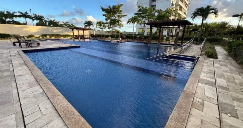 Alugo belíssimo apartamento mobiliado em ponta negra com 79m² em natal - rn.