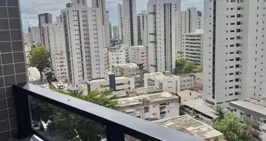 Maravilhoso apartamento de 2 quartos em boa viagem primeira locação
