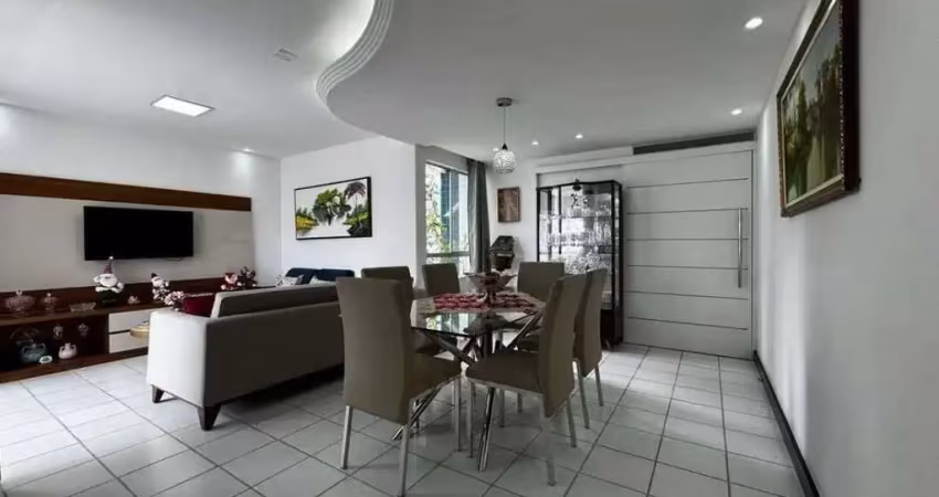 Oportunidade única em boa viagem – amplo apartamento 120m² com 3 quartos para alugar