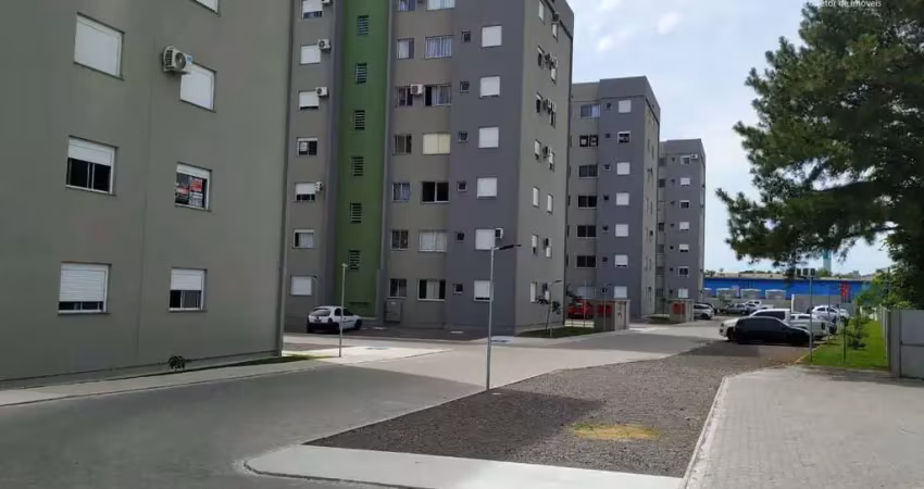 Apartamento à venda, no residencial la spezia,  em santa maria, patronato, com 2 quartos, 47.45m²