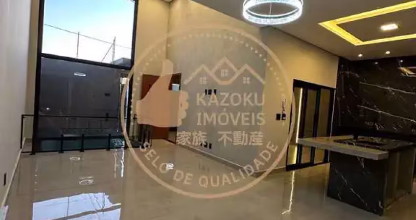 Casa com piscina integrada à sala – 3 dormitórios, área gourmet e alto padrão