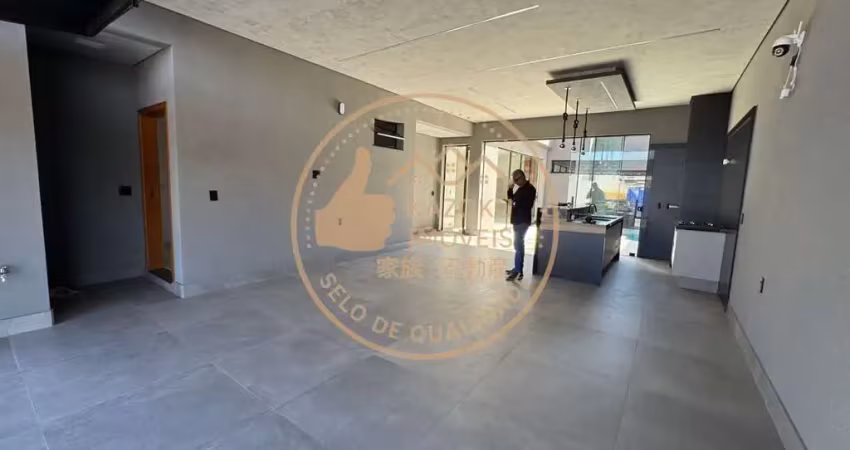 Linda casa moderna com piscina no residencial tellini – franca/sp