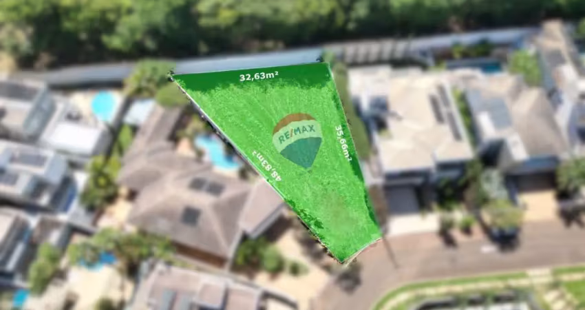 Terreno exclusivo, com 829m², no condomínio jardim nova aliança sul, ilha sicília