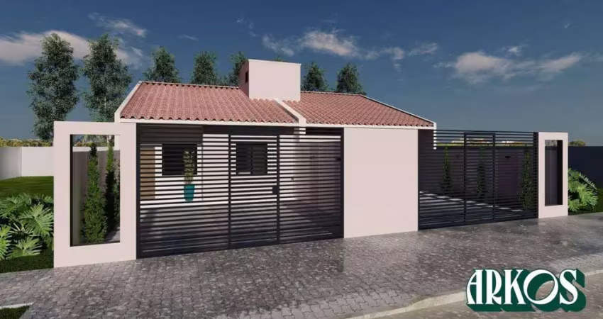 Casa com 3 dormitórios à venda, 61 m² por r$ 320.000,00 - floresta - cascavel/pr