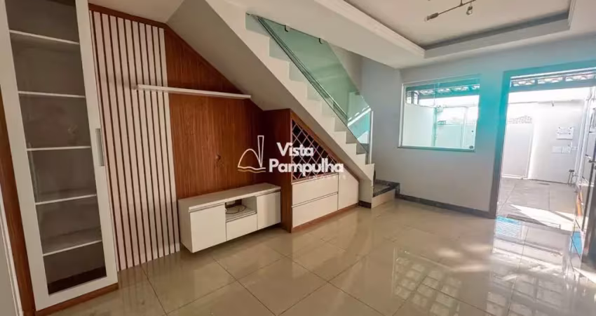 Casa geminada à venda - 2 quartos amplos sendo 1 planejado - 70m² - reformado - 2 banheiros - 1 vaga - santa amélia - pampulha bh