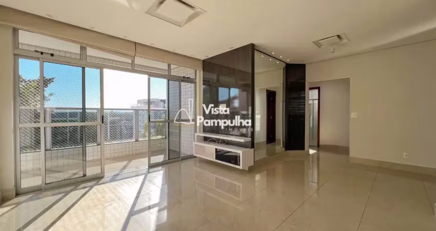 Apartamento com varanda e 3 quartos sendo 1 suíte à venda no indaiá - belo horizonte/mg