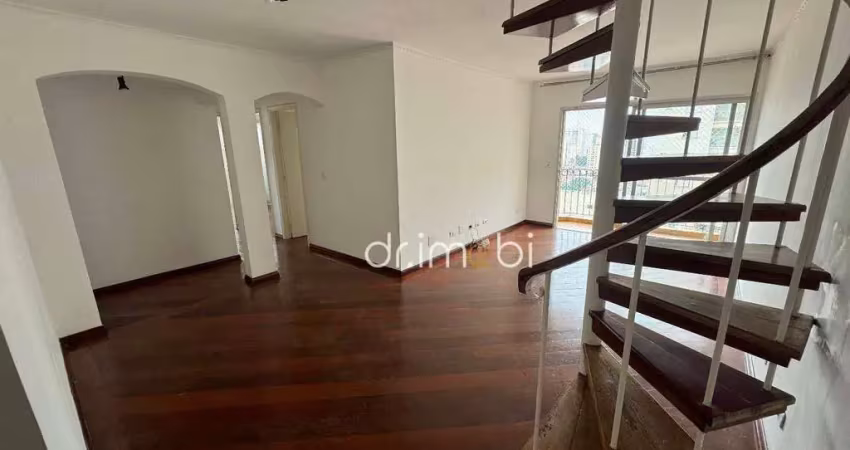Cobertura com 3 dormitórios à venda, 247 m² por r$ 1.400.000 - vila monte alegre - são paulo/sp