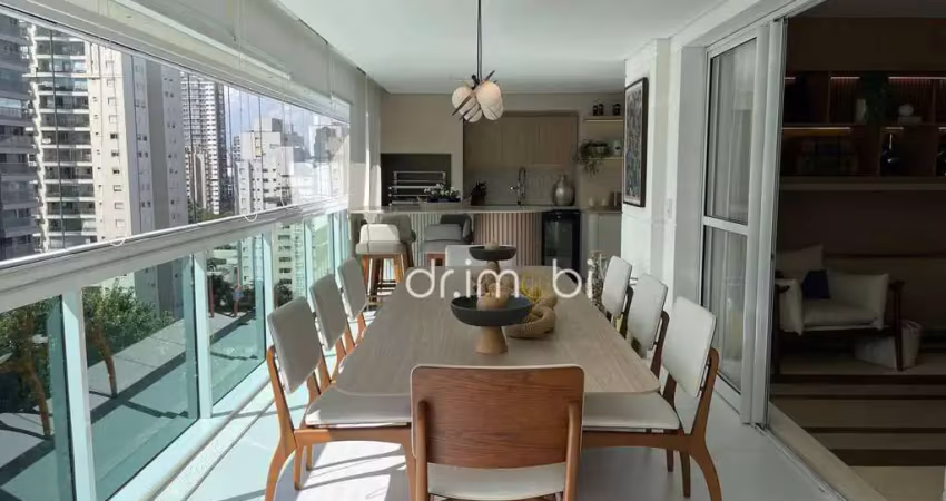 Apartamento com 4 dormitórios à venda, 204 m² por r$ 4.900.000 - moema - são paulo/sp
