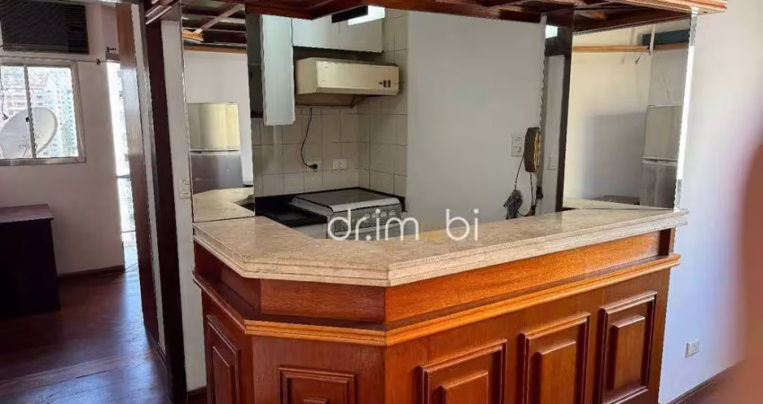 Kitnet com 1 dormitório para alugar, 43 m² por r$ 3.700/mês - moema - são paulo/sp