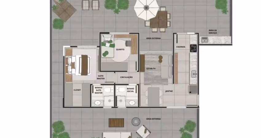Apartamento 2 quartos para venda em sabará, ana lúcia, 2 dormitórios, 1 suíte, 2 banheiros, 2 vagas
