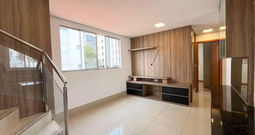 Cobertura para venda em belo horizonte, santo antônio, 3 dormitórios, 1 suíte, 2 banheiros, 2 vagas