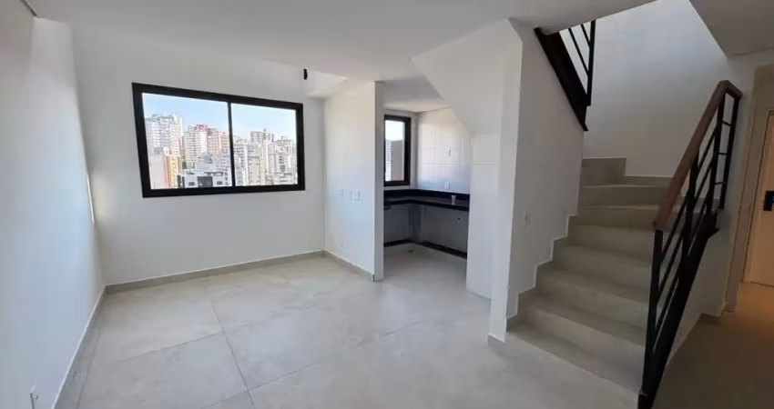 Cobertura para venda em belo horizonte, serra, 2 dormitórios, 1 suíte, 2 banheiros, 2 vagas
