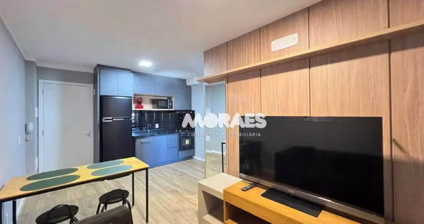 Apartamento mobiliado com 1 dormitório para alugar, 30 m² por r$ 3.200/mês - fly residence - bauru/sp