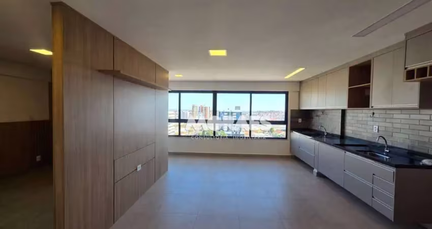 Apartamento com 1 quarto para alugar, 46 m² por r$ 2.600/mês - piemonte - bauru/sp