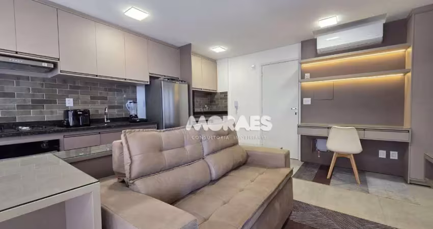 Apartamento mobiliado com 1 quarto, 1 vaga para alugar, 46 m² por r$ 3.300/mês - piemonte - bauru/sp