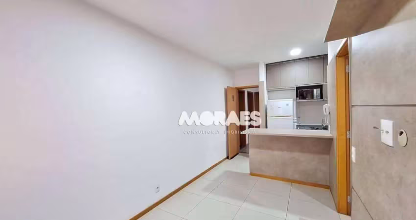 Apartamento mobiliado com 1 suíte para alugar, 33 m² por r$ 1.700/mês - residencial marinha do arvoredo - bauru/sp