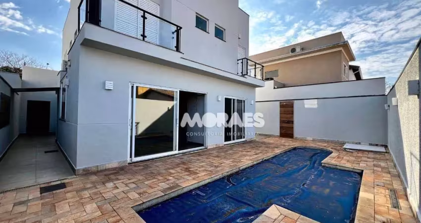 Casa em condomínio fechado com 3 suítes para locação r$ 7.500,00/mês ou venda sob consulta, 301 m² - residencial tavano - bauru/sp