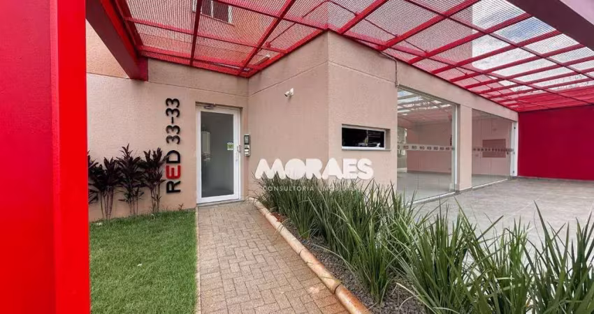 Apartamento novo com 1 dormitório à venda, 41 m² por r$ 410.000 - edifício red - bauru/sp