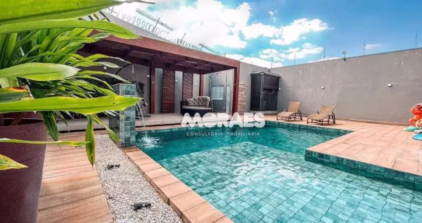 Casa em alto padrão com 3 suítes à venda, 392 m² por r$ 2.200.000 - residencial primavera - piratininga/sp