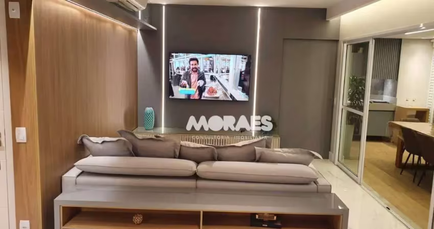 Apartamento mobiliado com 3 suítes à venda, 120 m² por r$ 1.350.000 - vivaz home resort - bauru/sp