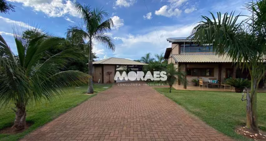 Casa em condomínio fechado com 3 suítes à venda, 416 m² por r$ 2.100.000 - palmas del rey - arealva/sp