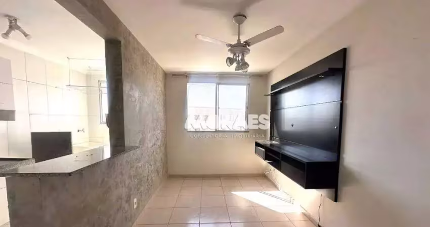 Apartamento com 2 quartos para alugar, 48 m² por r$ 1.100/mês - residencial guanabara - bauru/sp
