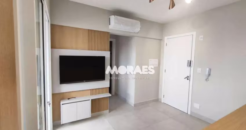 Apartamento mobiliado com 1 quarto para alugar, 41 m² por r$ 2.300/mês - edifício red - bauru/sp