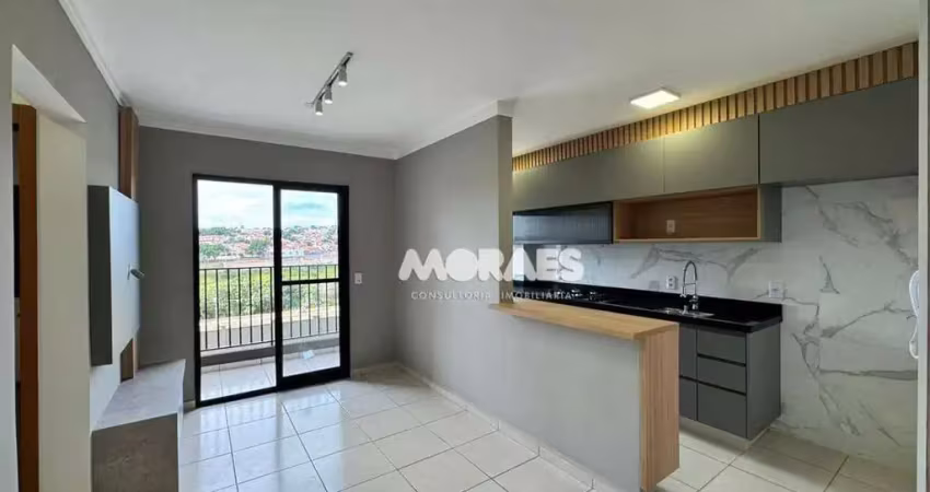 Apartamento com 2 quartos para alugar, 56 m² por r$ 2.300/mês - vista água comprida - bauru/sp