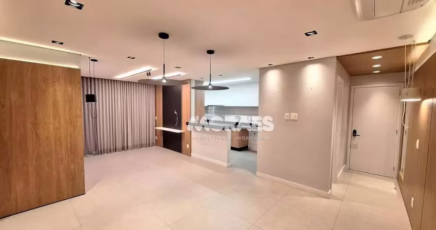Apartamento com 3 suítes para alugar, 117 m² por r$ 6.000/mês - city towers one - bauru/sp