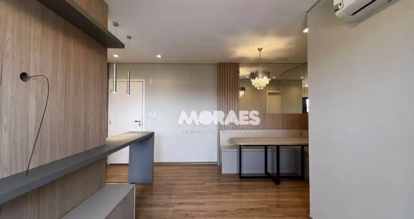 Apartamento com 3 quartos para alugar, 69 m² por r$ 3.200/mês - hyde park residence - bauru/sp
