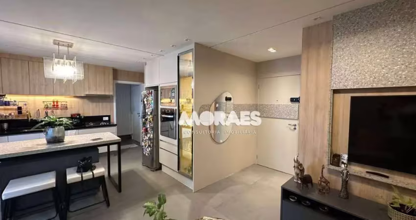 Apartamento mobiliado com 3 quartos para alugar, 93 m² por r$ 5.500/mês - vista sul - bauru/sp