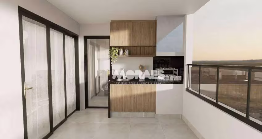 Apartamento com 3 suítes para alugar, 129 m² por r$ 8.500/mês - city towers two - bauru/sp