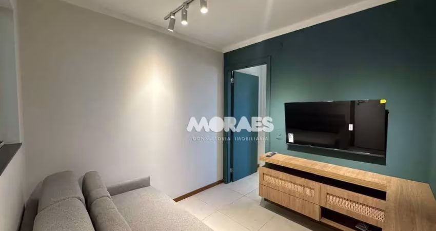 Apartamento mobiliado com 1 suíte, 1 vaga, para alugar, 30 m² por r$ 2.281/mês - edifício camburí - bauru/sp