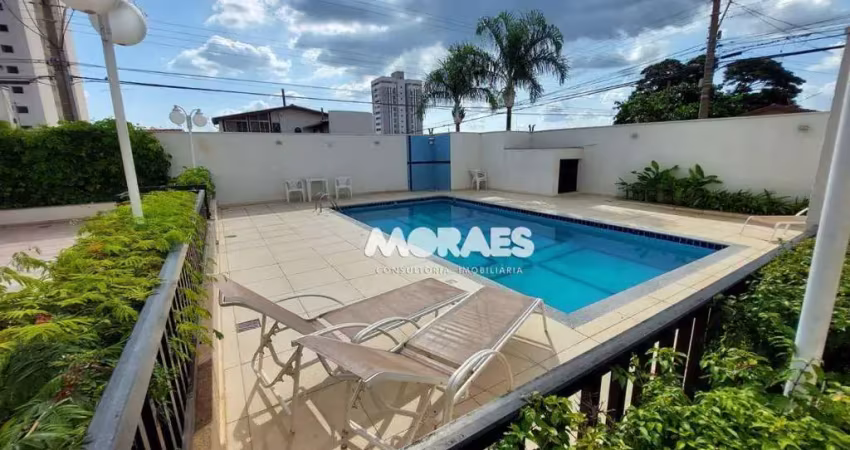 Apartamento com 3 quartos, 1 suíte, 2 vagas para alugar, 81 m² por r$ 2.200/mês - edifício residencial abrolhos - bauru/sp
