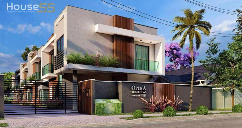 Sobrado com 3 dormitórios à venda, 144 m² por R$ 820.000,00 - Hauer - Curitiba/PR