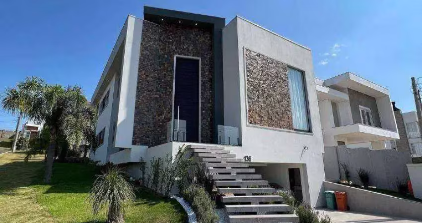 Casa com 4 dormitórios à venda, 380 m² por r$ 3.650.000,00 - gravatai - gravataí/rs