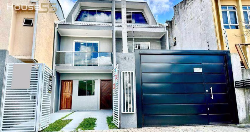 Sobrado com 3 dormitórios à venda, 127 m² por R$ 459.000,00 - Sítio Cercado - Curitiba/PR