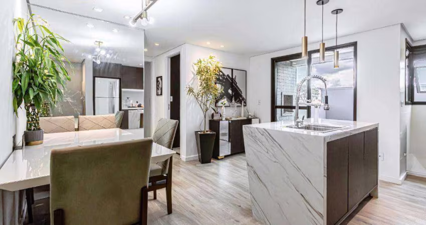 Apartamento Garden com 2 dormitórios à venda, 53 m² por R$ 570.000,00 - Novo Mundo - Curitiba/PR