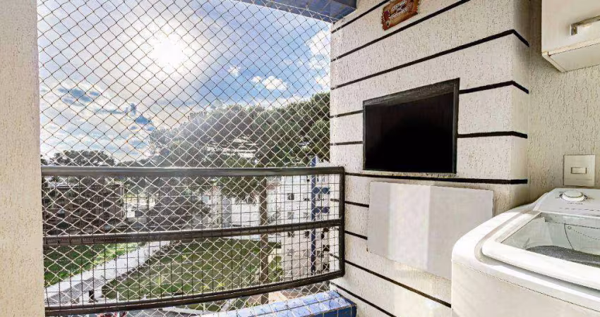 Apartamento com 3 dormitórios à venda, 59 m² por R$ 440.000,00 - Novo Mundo - Curitiba/PR