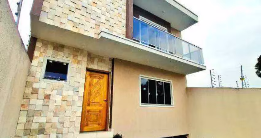Sobrado mobiliado com 3 dormitórios à venda, 195 m² por r$ 1.400.000 - portão - curitiba/pr