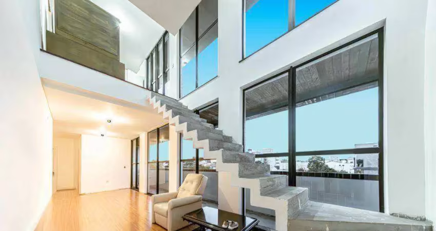 Apartamento duplex com 3 dormitórios à venda, 251 m² por r$ 2.200.000,00 - centro - são josé dos pinhais/pr