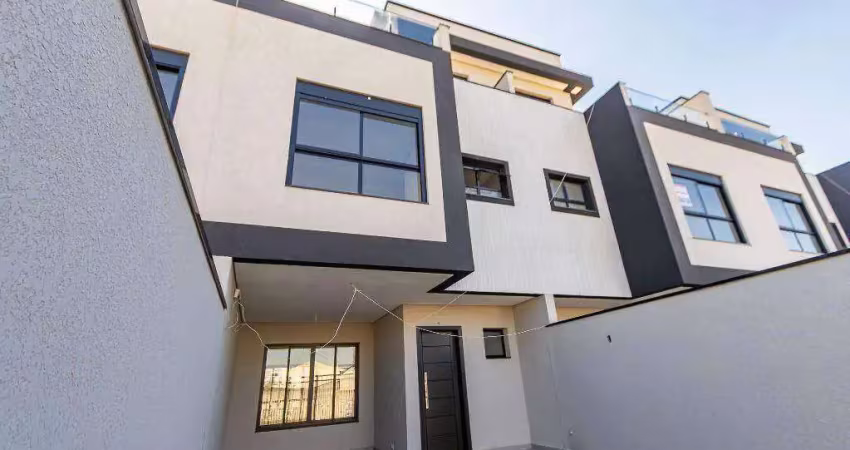 Sobrado com 3 dormitórios à venda, 136 m² por r$ 815.000,00 - cajuru - curitiba/pr