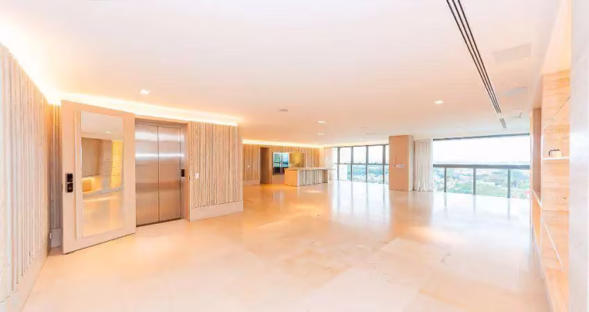 Apartamento com 2 dormitórios à venda, 495 m² por r$ 8.800.000,00 - mossunguê - curitiba/pr