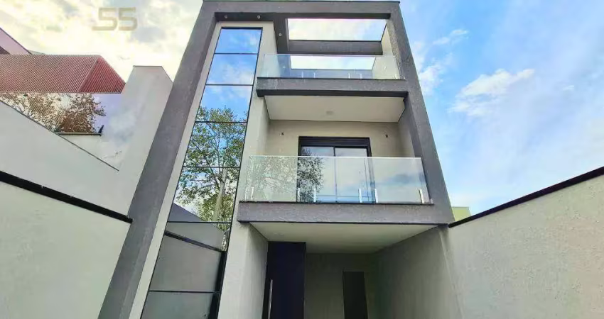 Sobrado com 3 dormitórios à venda, 143 m² por r$ 1.090.000,00 - loteamento pineville - pinhais/pr